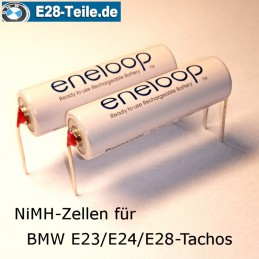 Perfekt passende NiMH-Akkus für BMW-Kombiinstrumente der Baureihen E23, E24, E28 und E30
